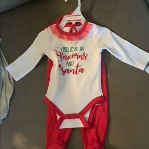 Baby’s Christmas outfit